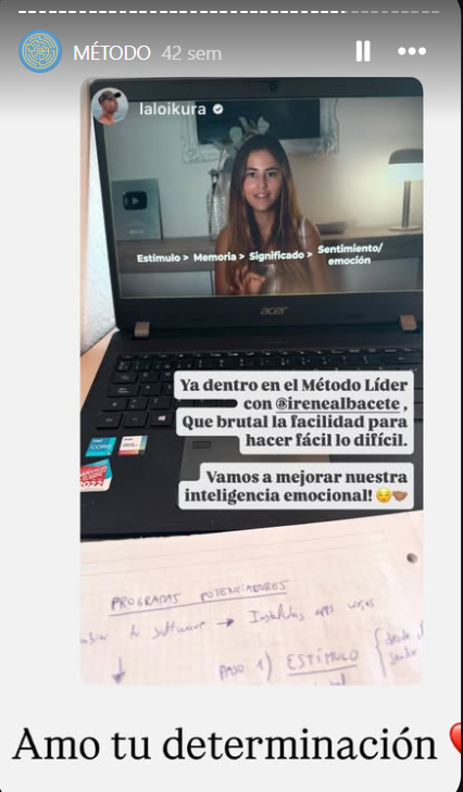 Reseña alumna Método Líder 2